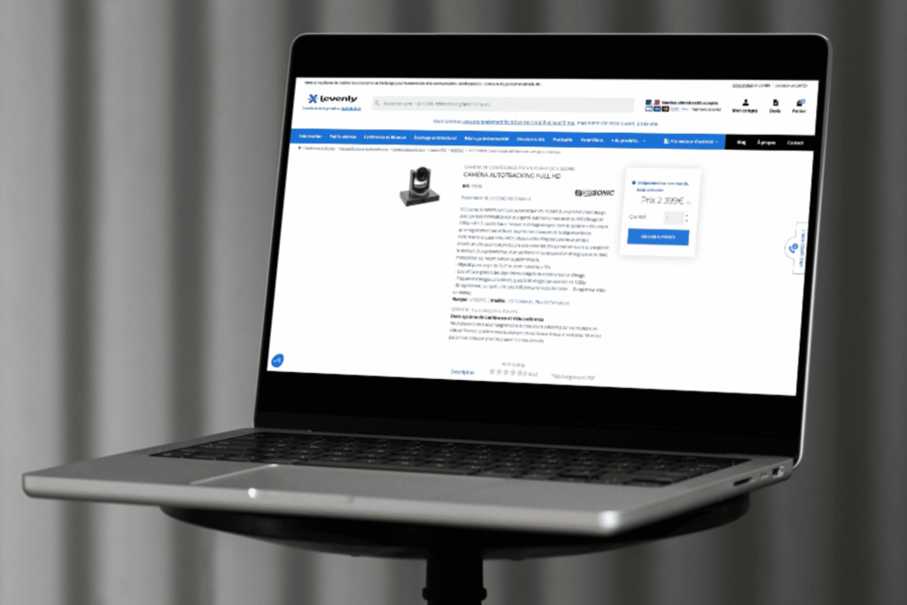 Rédaction de fiches produits pour Levenly, un site e-commerce.